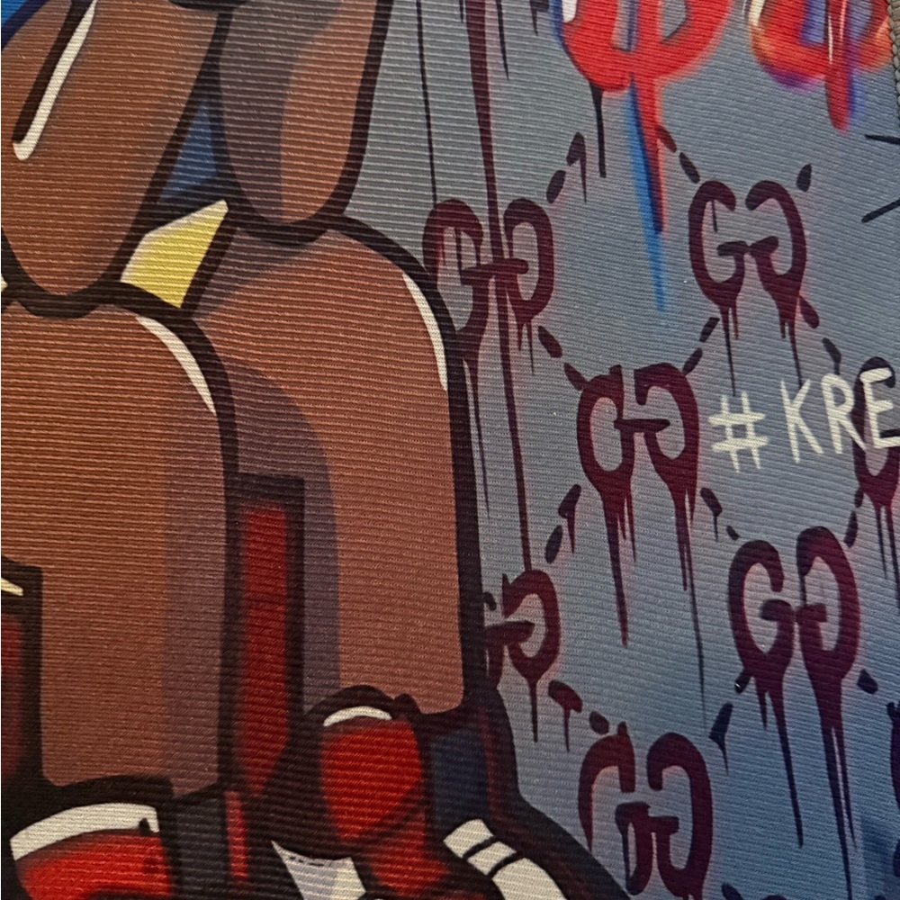 New KAWS Colorful Designer-Inspired Art Rug Poster 2ft 7in Long x 1ft 6in Wide - Picture 6 of 8